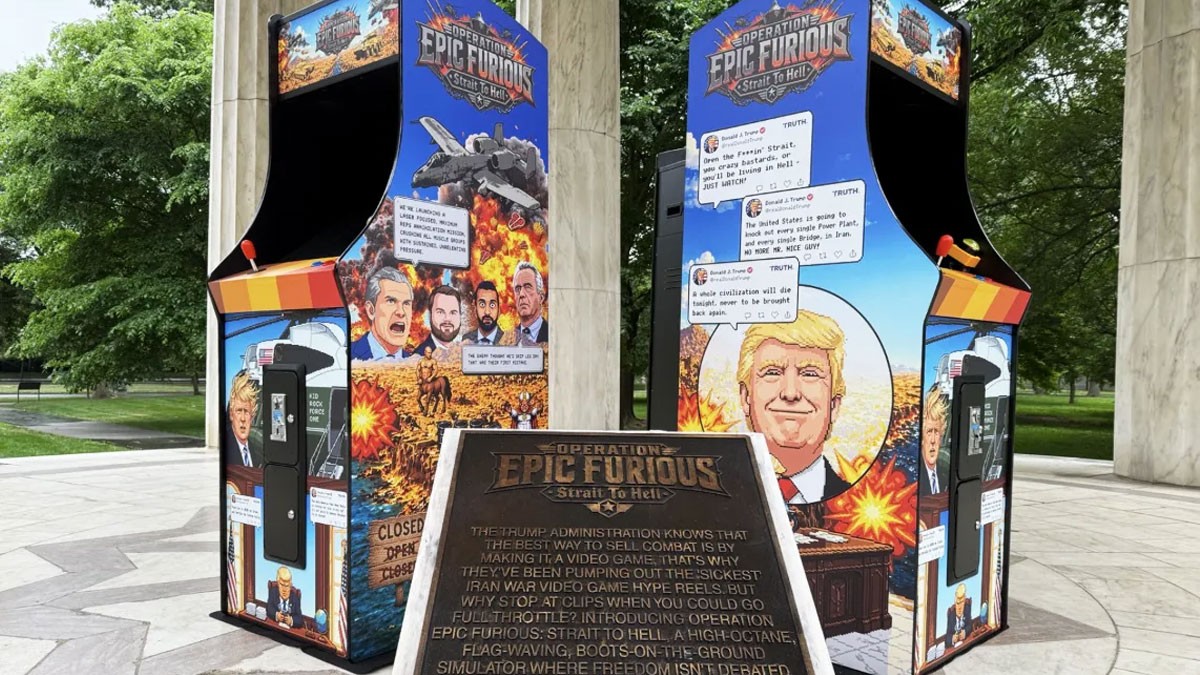 Operation Epic Furious: jogo satiriza Donald Trump e conflito com o Irã