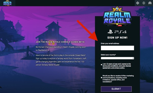 Realm Royale, Jogo Multiplayer Free-to-Play, Lança Beta Aberto para PS4 –  PlayStation.Blog BR
