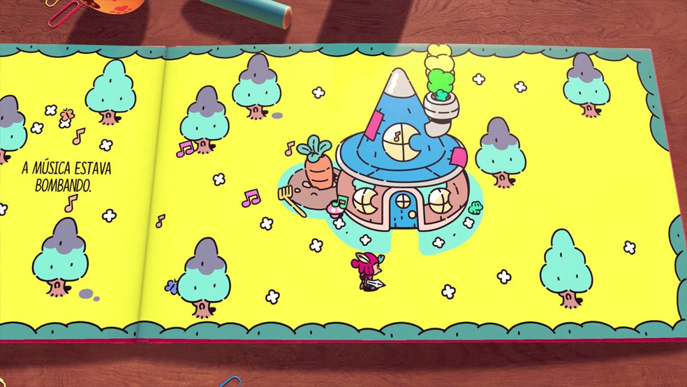 The Plucky Squire é um charmoso jogo independente sobre um herói que sai das páginas de seu livro — Foto: Reprodução/Steam