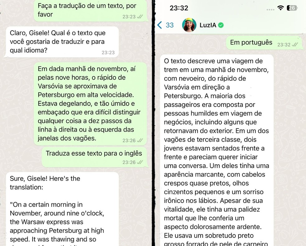  Reprodução/Gisele Souza
