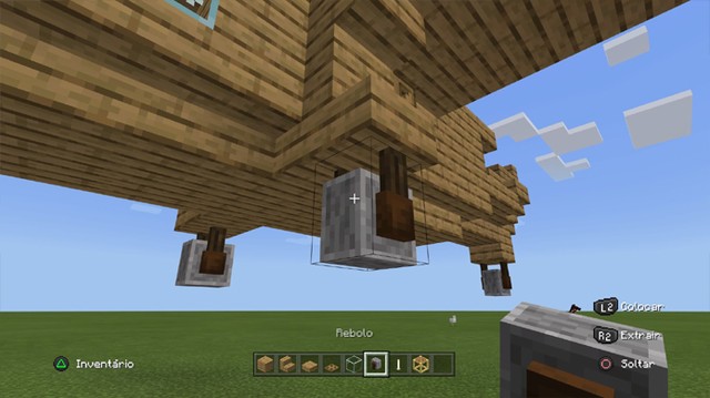 Como fazer foguete ou fogos de artifício e avião no Minecraft