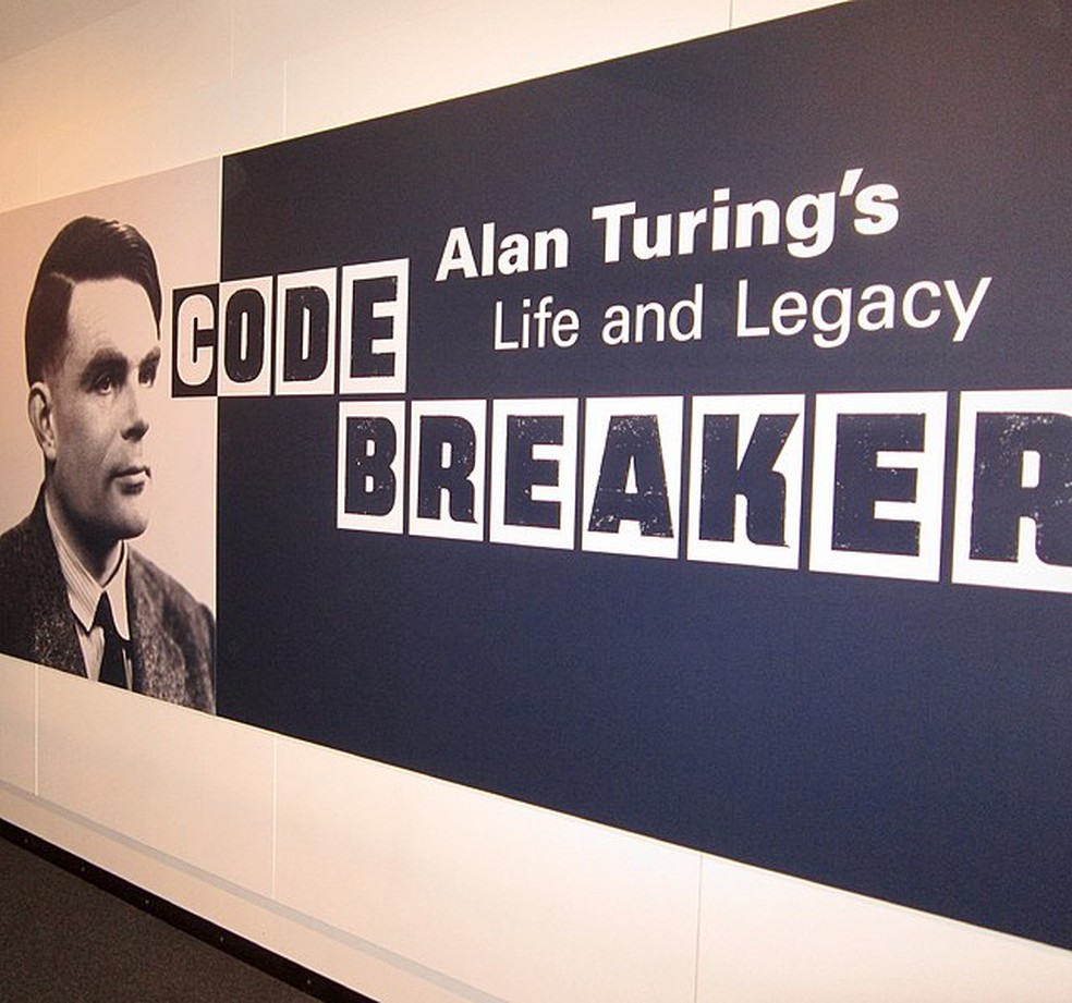 Exposição sobre a vida e o legado de Alan Turing no London Science Museum  — Foto: Reprodução/London Science Museum/Ank Kumar 