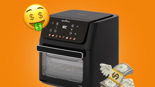 Britânia BAF11A vale a pena? Air Fryer 11 litros tem 20% de desconto no 5.5