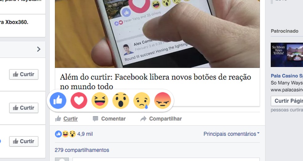 Veja como a internet reagiu aos novos botões do Facebook - Viral - Extra  Online