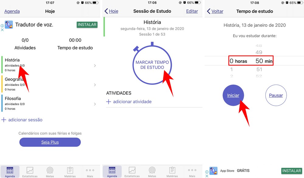 Como fazer um cronograma de estudos no celular com o Easy Study