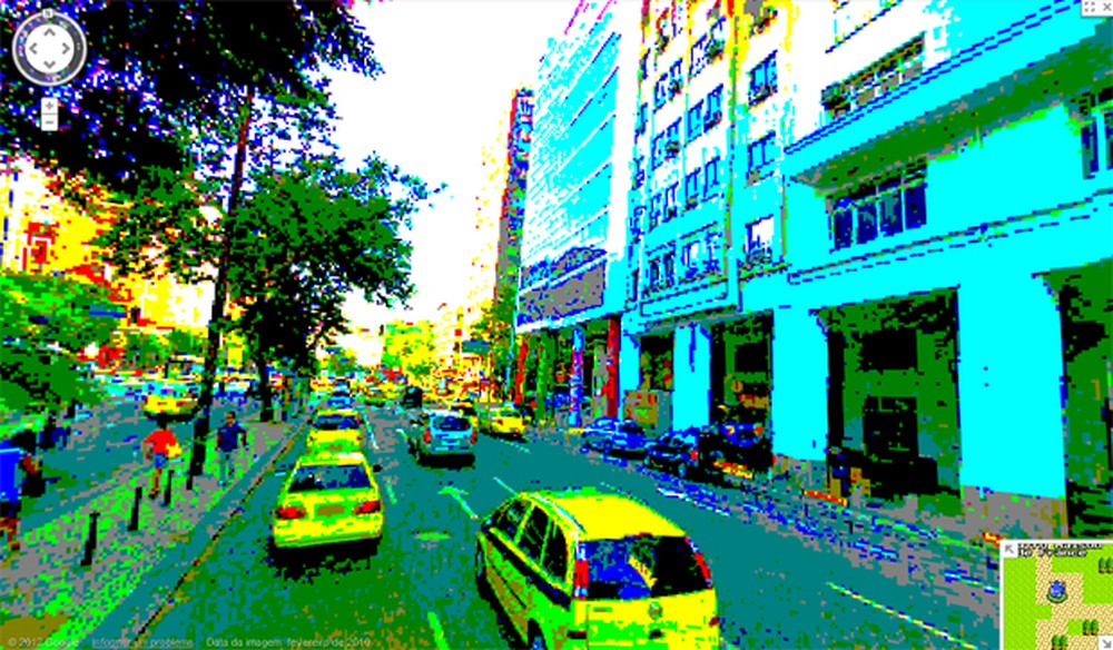 1º de Abril: Google lança versão 8 bits do Google Maps