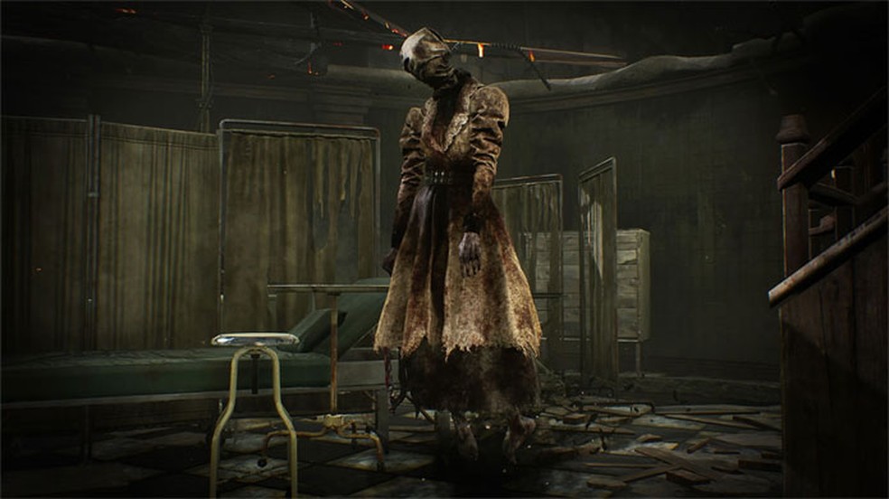 Em Dead by Daylight um jogador assume o papel de um assassino com habilidades sobrenaturais enquanto os outros precisam escapar dele — Foto: Reprodução/Epic Games Store