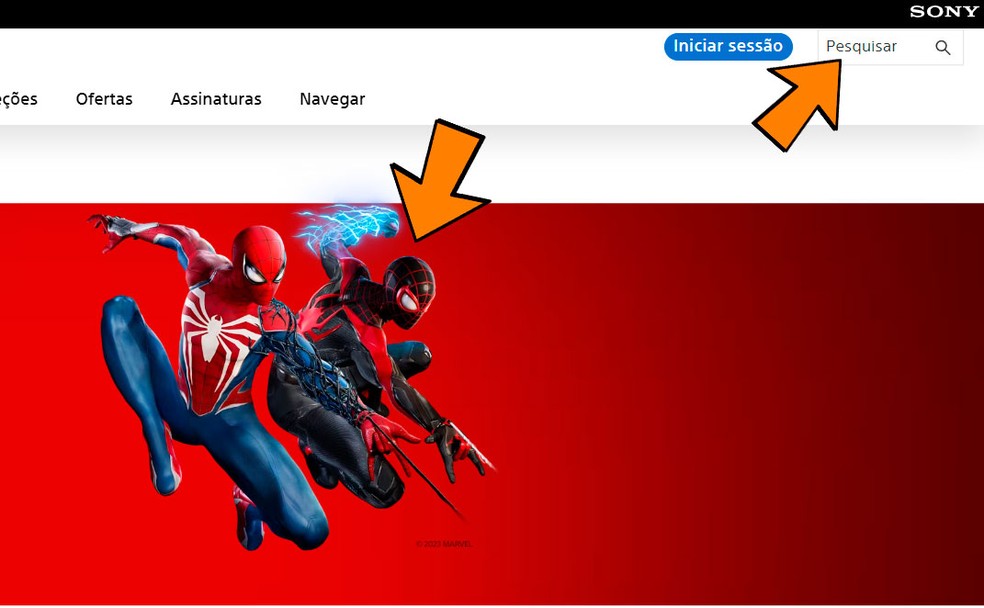 Jogo Marvel Spider Man 2 PS5 Midia Fisica PT BR Original - Sony