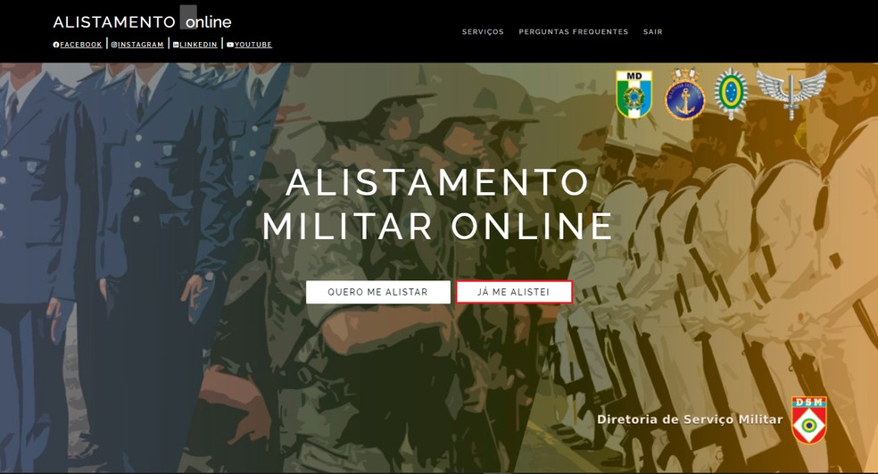 Exército Brasileiro disponibiliza o Alistamento Online - Agora Sudoeste