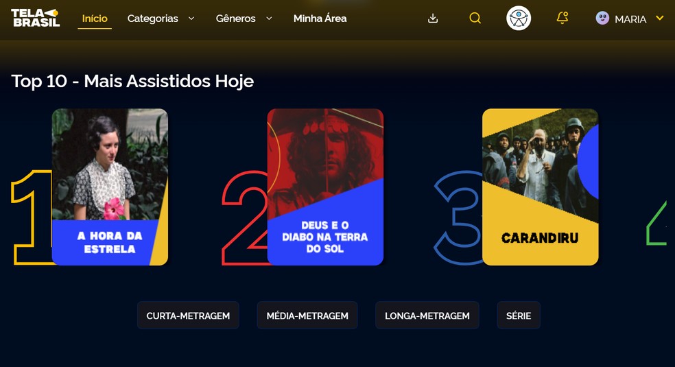  Divulgação/Tela Brasil