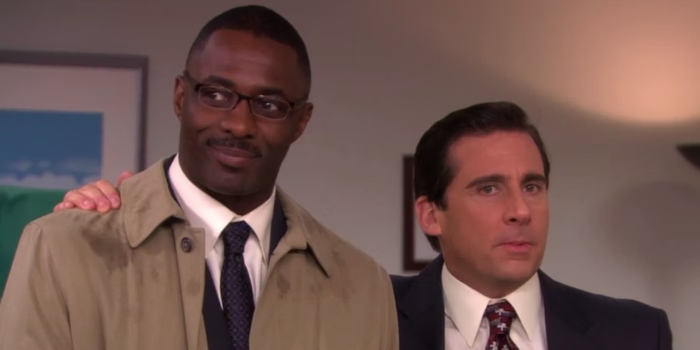 Idris Elba atua como Charles Miner em sete episódios de The Office, os últimos da quinta temporada da série — Foto: Reprodução/NBC