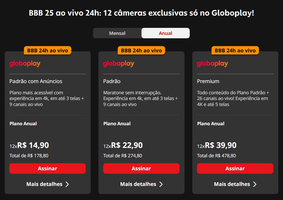  Reprodução/Globoplay