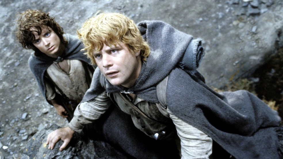 A amizade entre Frodo e Sam foi determinante para o desfecho da saga de J.R.R. Tolkien — Foto: Reprodução/The Movie Database
