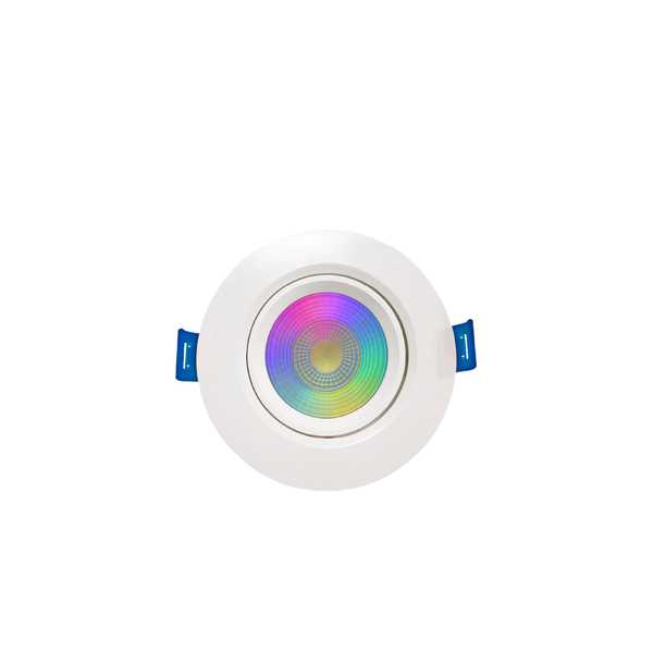 Spot Led Smart Inteligente Wifi 2.4GHz Embutir 5w RGB Bivolt Redondo Quadrado BR Neo Avant