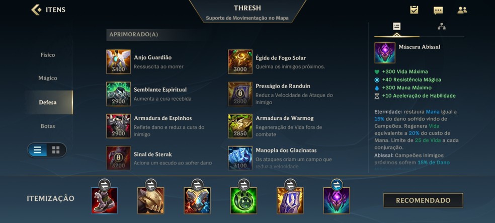 Como jogar de Thresh no Wild Rift; veja dicas de builds, habilidades e mais