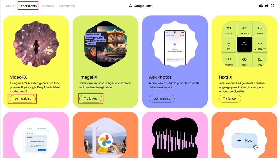  Reprodução/Google Labs