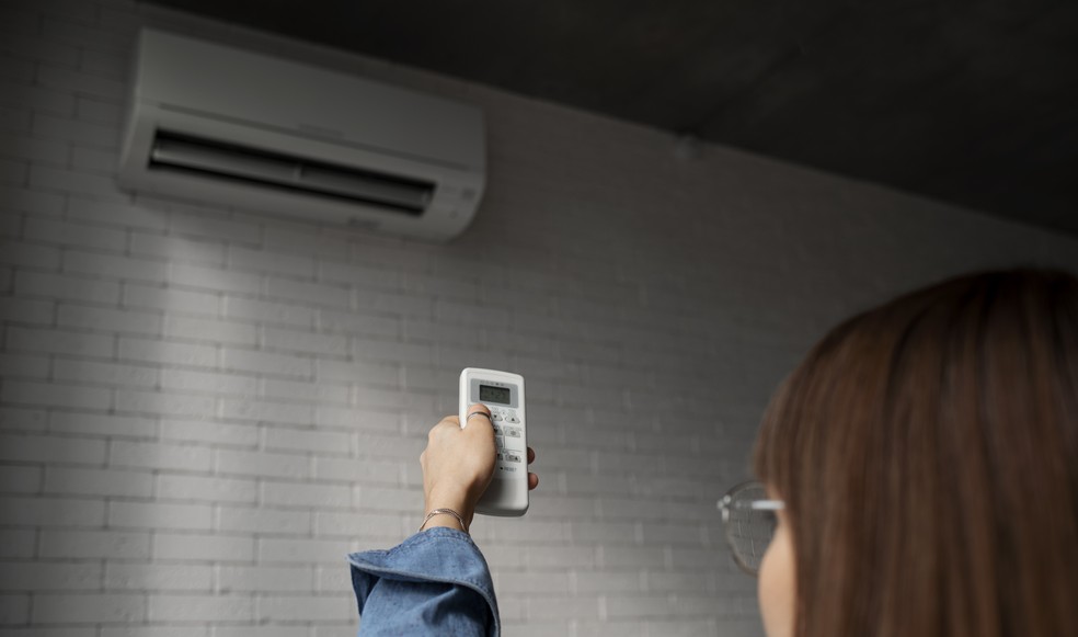 ar condicionado quente e frio — Foto: Reprodução/Freepik