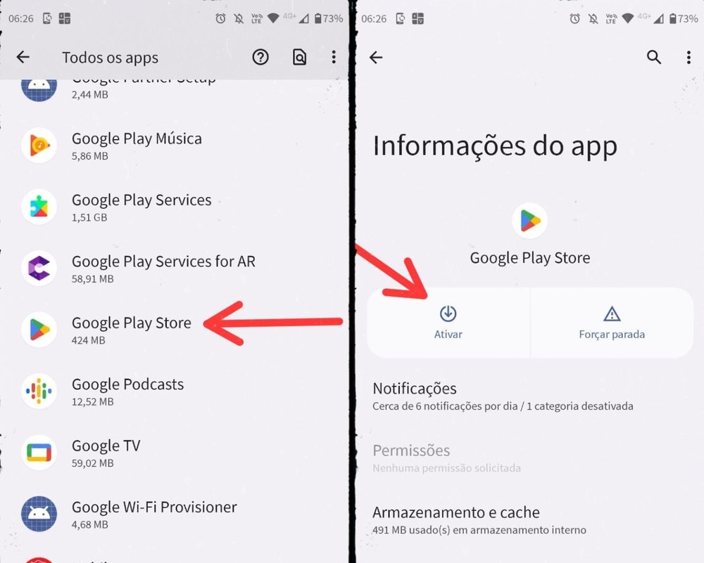 Tem como baixar o app da Play Store? Veja como ativar loja de aplicativos