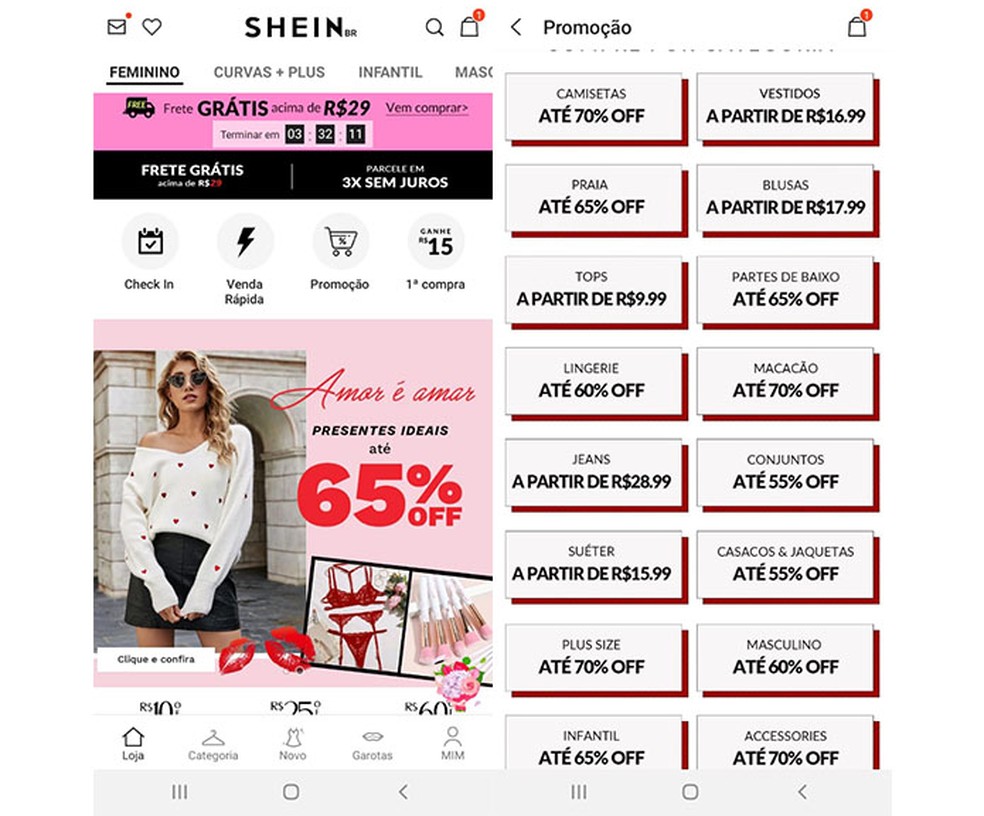Shein roupas femininas - Países Baixos, Novo - plataforma de atacado