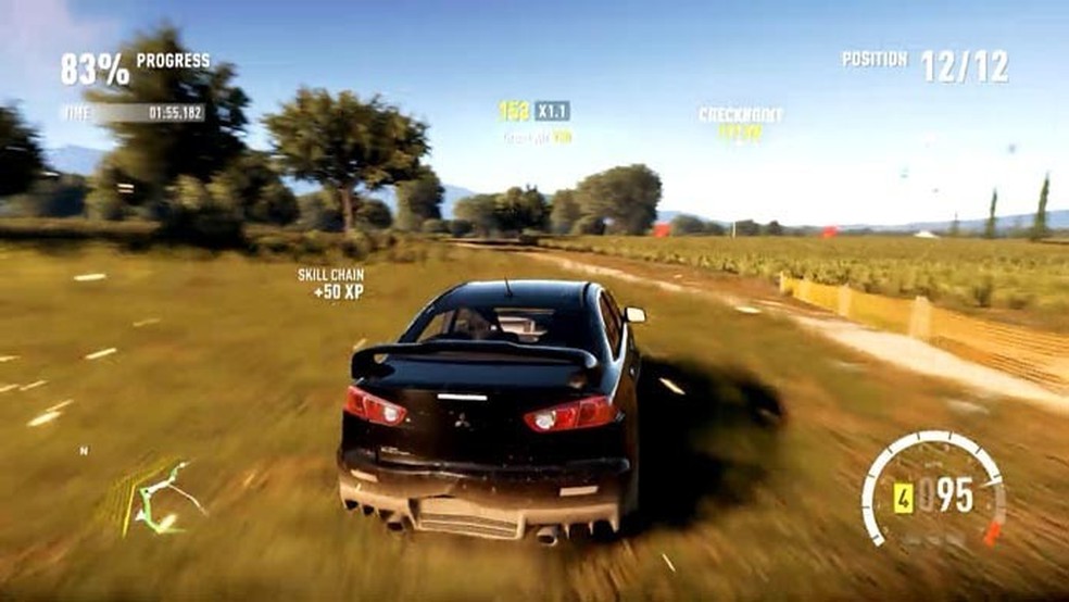 Forza Horizon 2: aprenda a ganhar mais dinheiro no game (Foto: Reprodução/Murilo Molina( — Foto: TechTudo