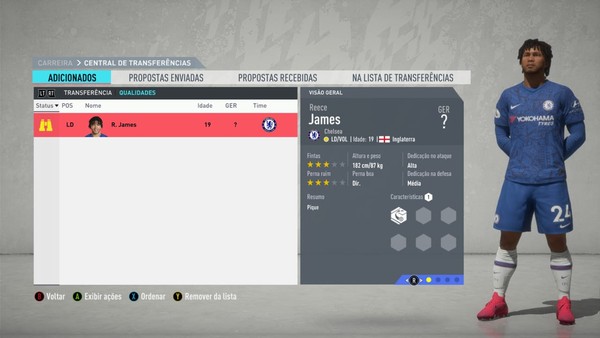 FIFA 20: conheça os melhores laterais esquerdos do jogo de futebol