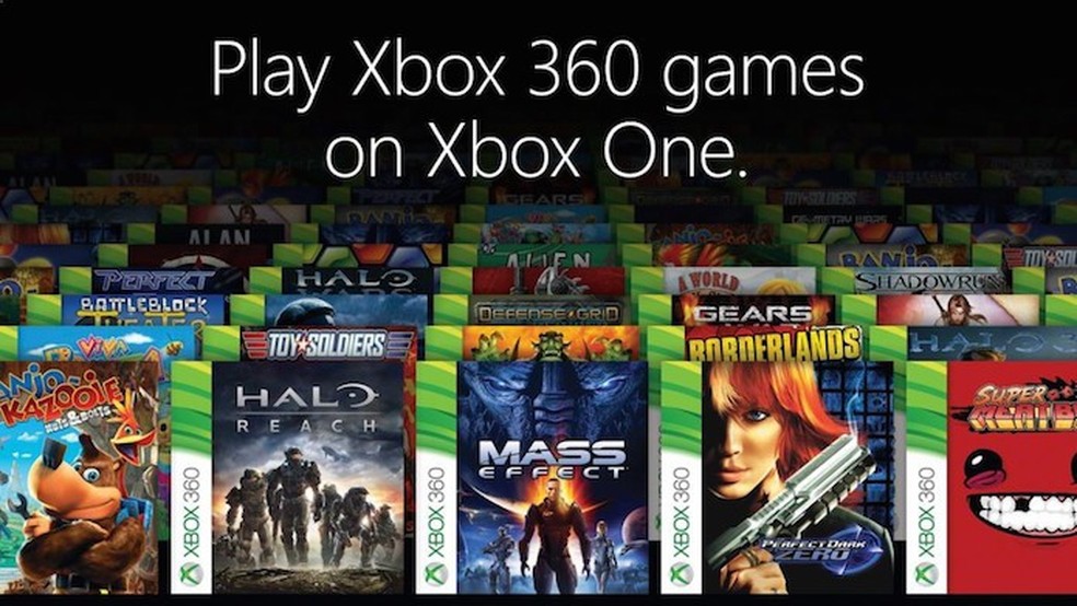 Xbox One vai começar a rodar jogos de Xbox 360 a partir de novembro