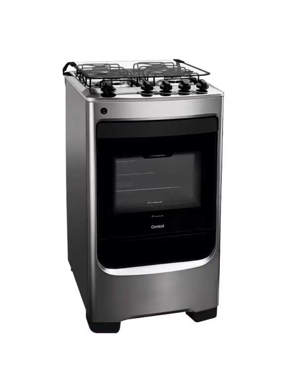 Fogão Consul 4 Bocas CFO4NAR (inox)