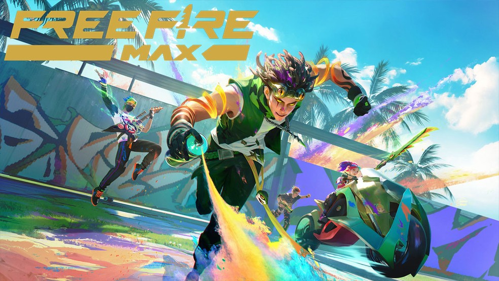 Free Fire Max traz o mesmo game que jogadores amam com visuais e animações melhorados — Foto: Reprodução/Garena