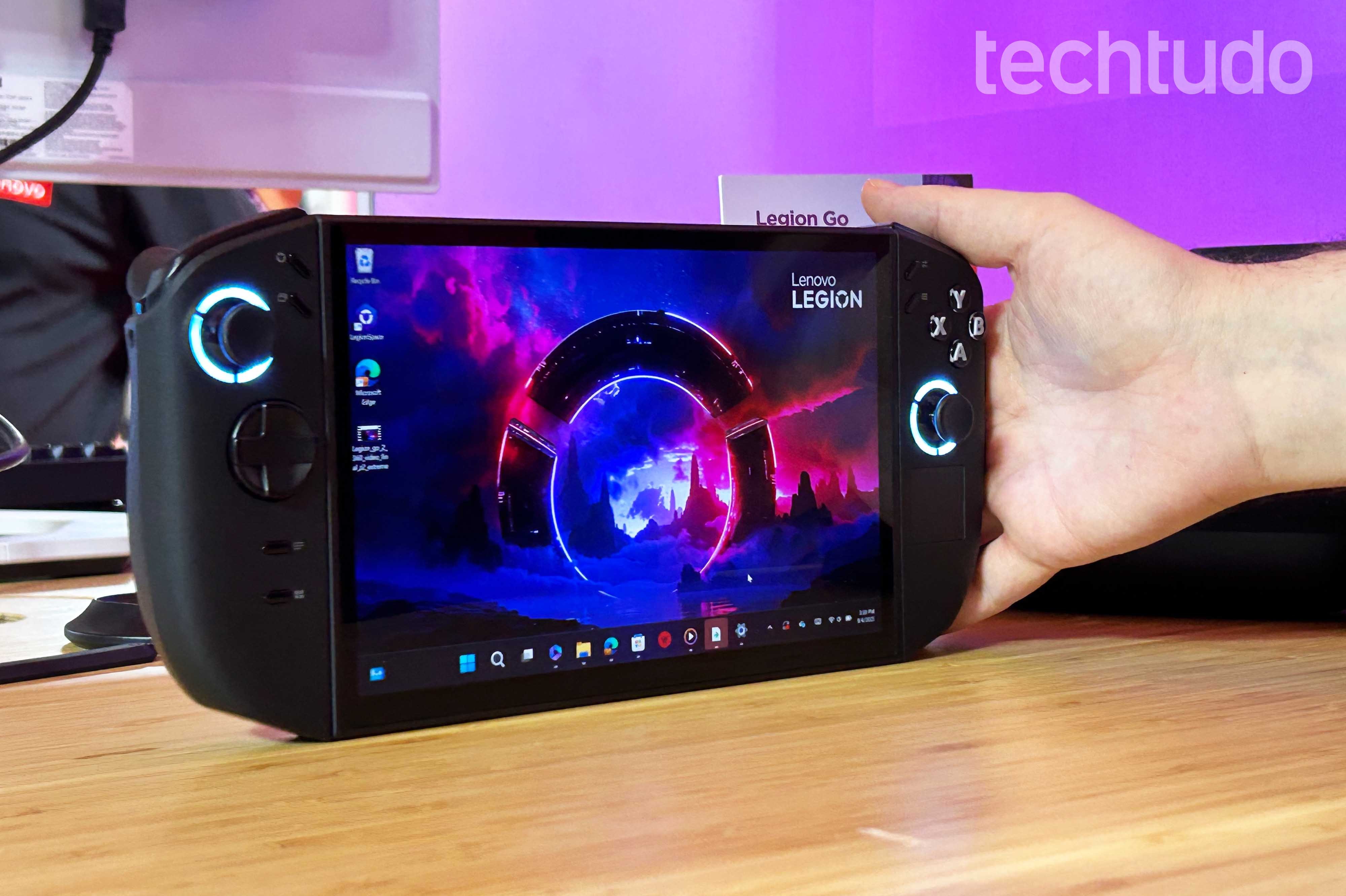 Lenovo revela novo Legion Go com tela OLED e bateria muito maior; veja