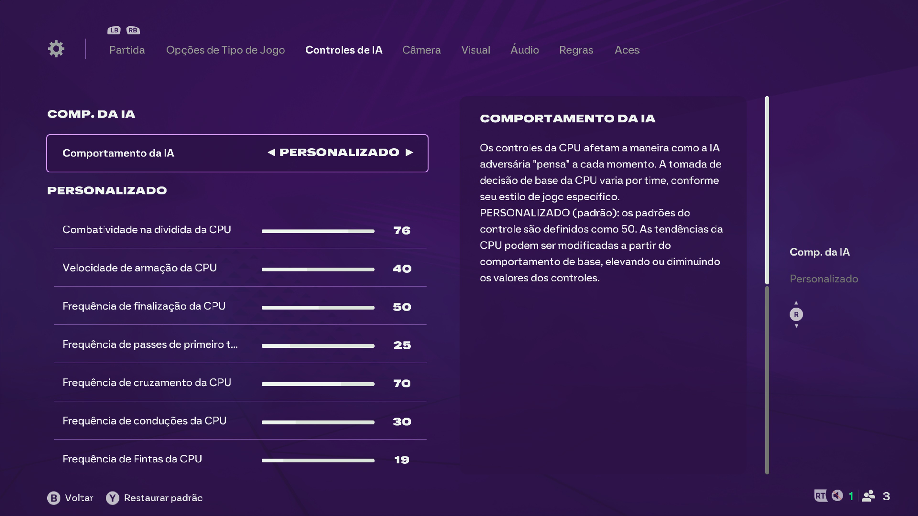Copa do Mundo realista no EA FC 26: veja melhores configurações e sliders