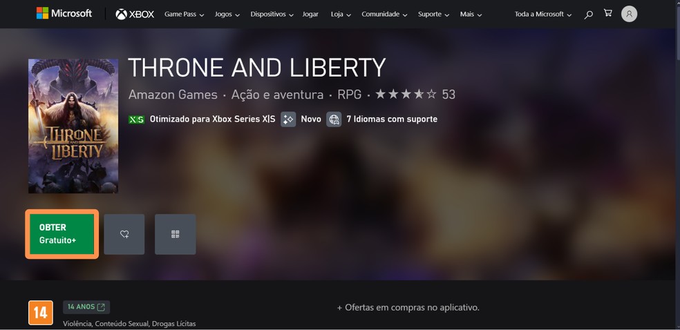 Baixe Throne and Liberty no Xbox — Foto: Reprodução/Róbson Martins