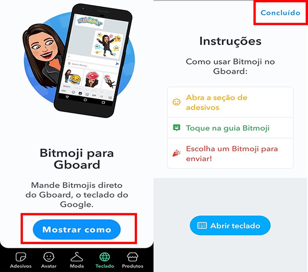 Como criar Memoji no Android com o app Bitmoji