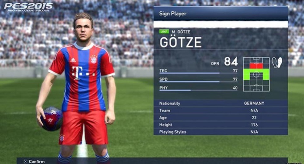 PES 2015: vídeo mostra o processo de captura com o craque Mario Gotze (Foto: Divulgação) (Foto: PES 2015: vídeo mostra o processo de captura com o craque Mario Gotze (Foto: Divulgação)) — Foto: TechTudo