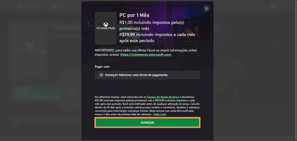 Xbox Game Pass 1 Mês De Assinatura 25 Dígitos Serial Key