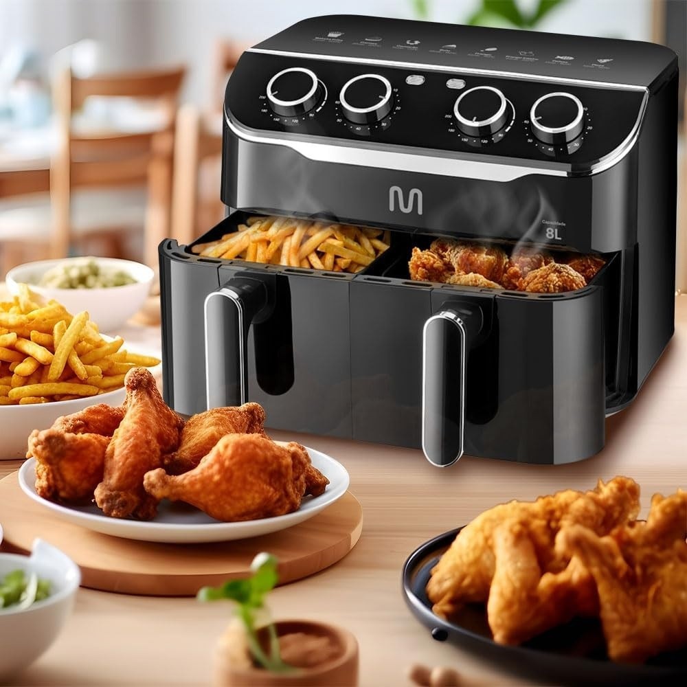 Melhor air fryer dupla: 8 modelos de duas gavetas para comprar