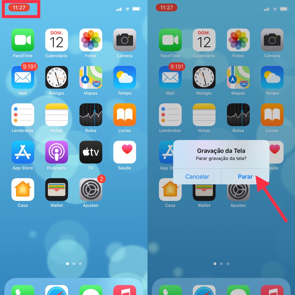 Como gravar a tela do iPhone sem usar nenhum aplicativo
