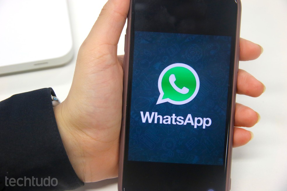 WhatsApp permite que usuários insiram mensagens personalizadas na seção “Recado” — Foto: Fernando Braga/TechTudo