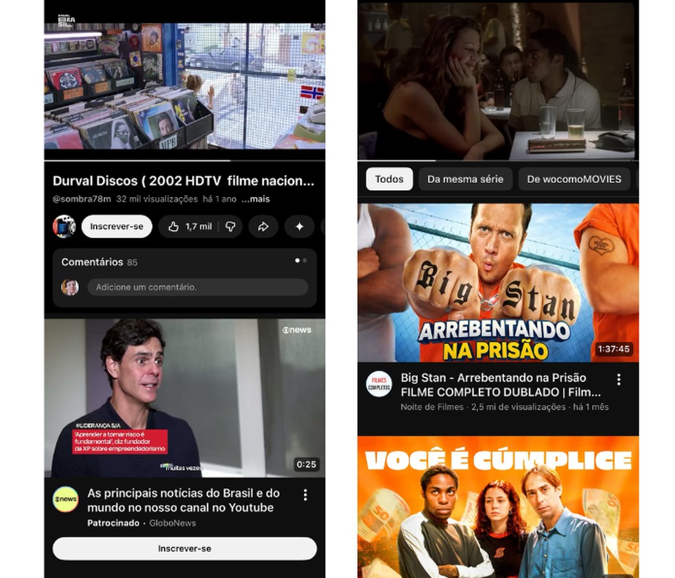  Reprodução/Mariana Tralback