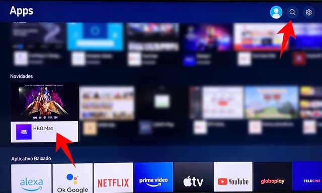 Como instalar HBO Max na TV Samsung
