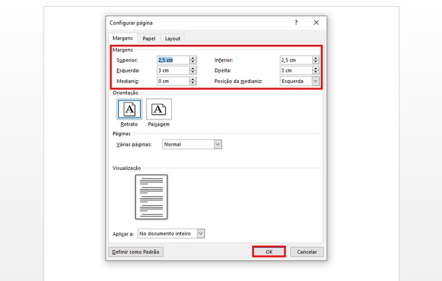 Como colocar margem personalizada e ABNT no Word pelo celular e PC
