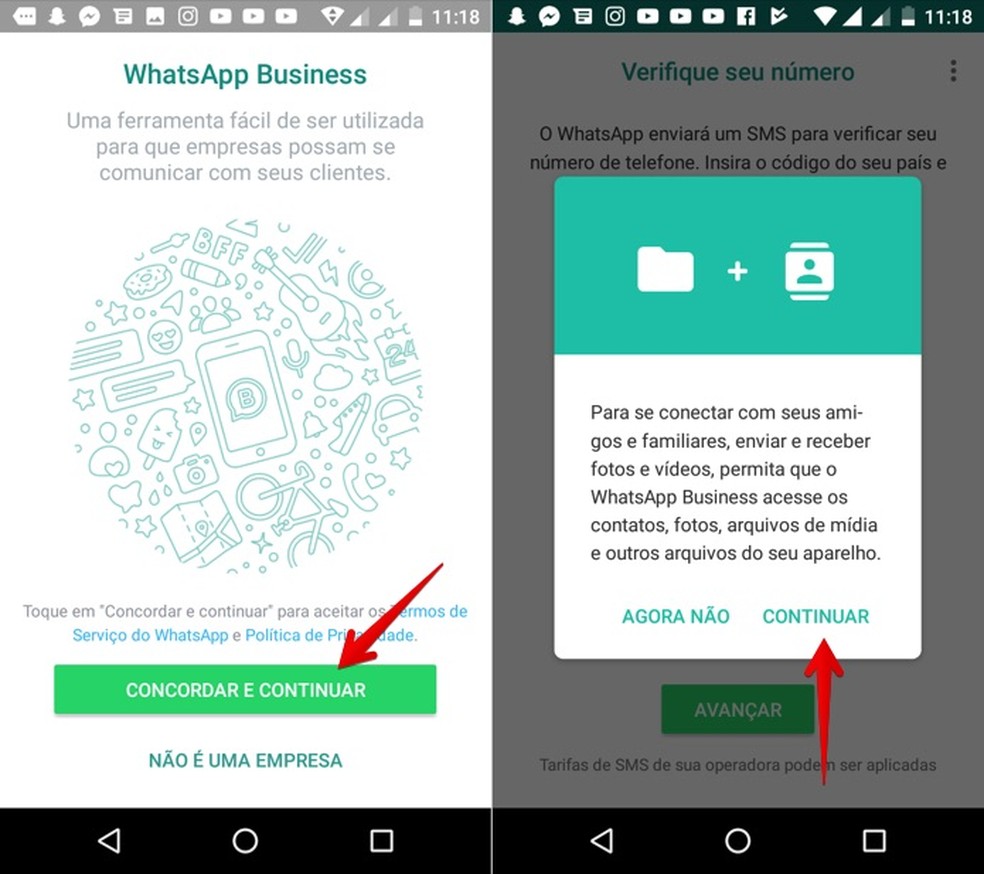 Como Criar Um Perfil Para Empresa No Whatsapp Business Conta Comercial 2692