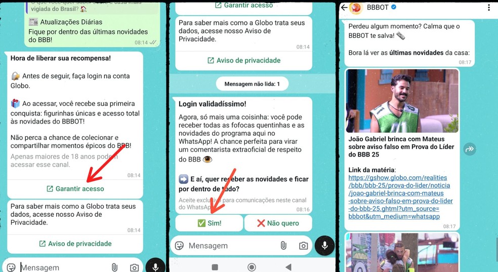  Reprodução/Gisele Souza