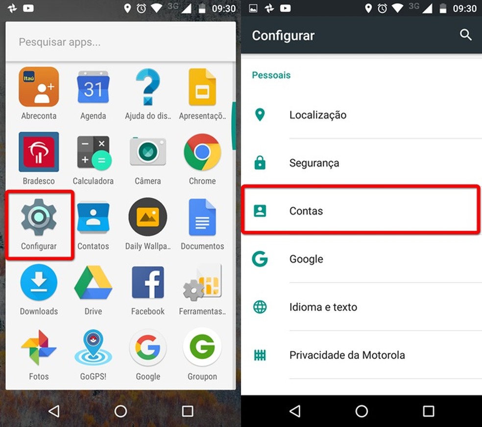 Como sair da conta da Google Play Store pelo celular com Android