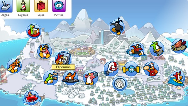 Como jogar Club Penguin