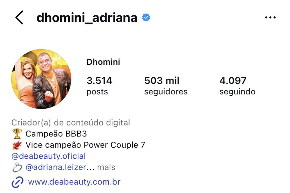 Reprodução/Instagram