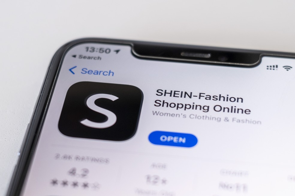 Shein tem política de frete diferente entre usuários de iOS e