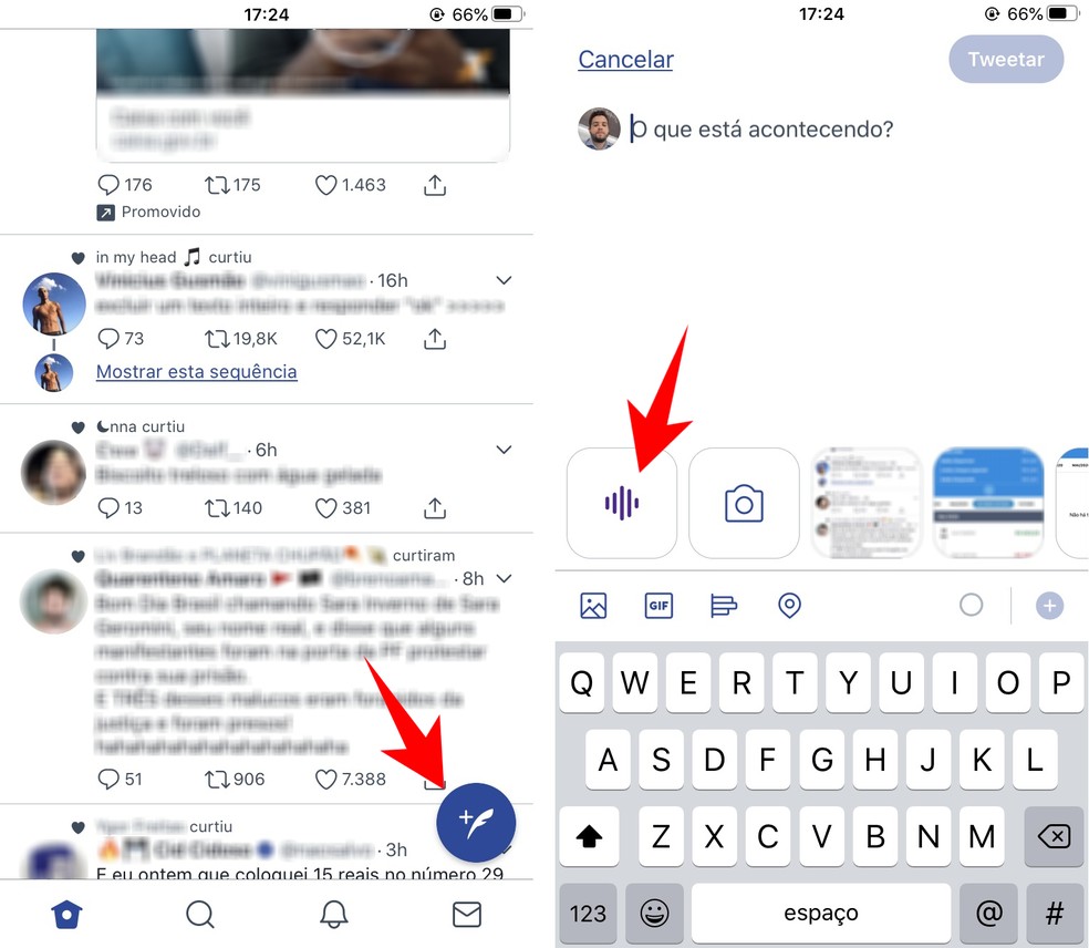 Como postar video no twitter