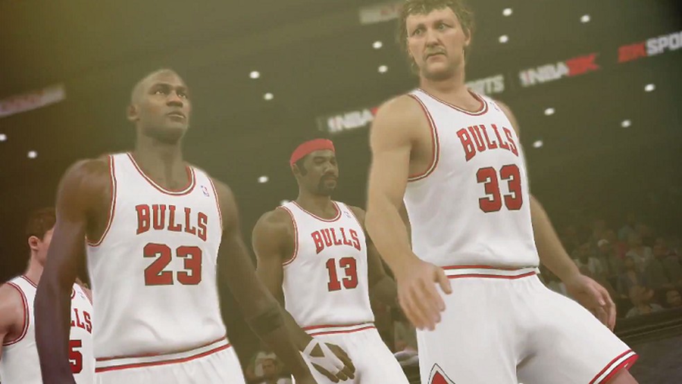 NBA 2K15: trailer mostra Michael Jordan e outros ex-craques no game