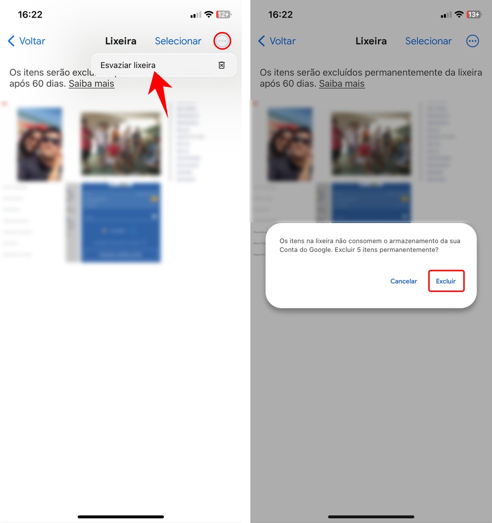 Onde fica a lixeira do Google Fotos? Saiba recuperar fotos apagadas no app