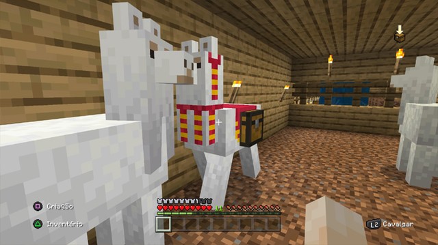 Lhama no Minecraft: saiba o que é, como domar, o que ela come e mais